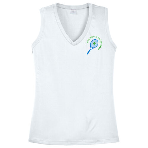 For Parents - Women's Sleeveless PosiCharge ® Competitor V Neck Tee Thumbnail